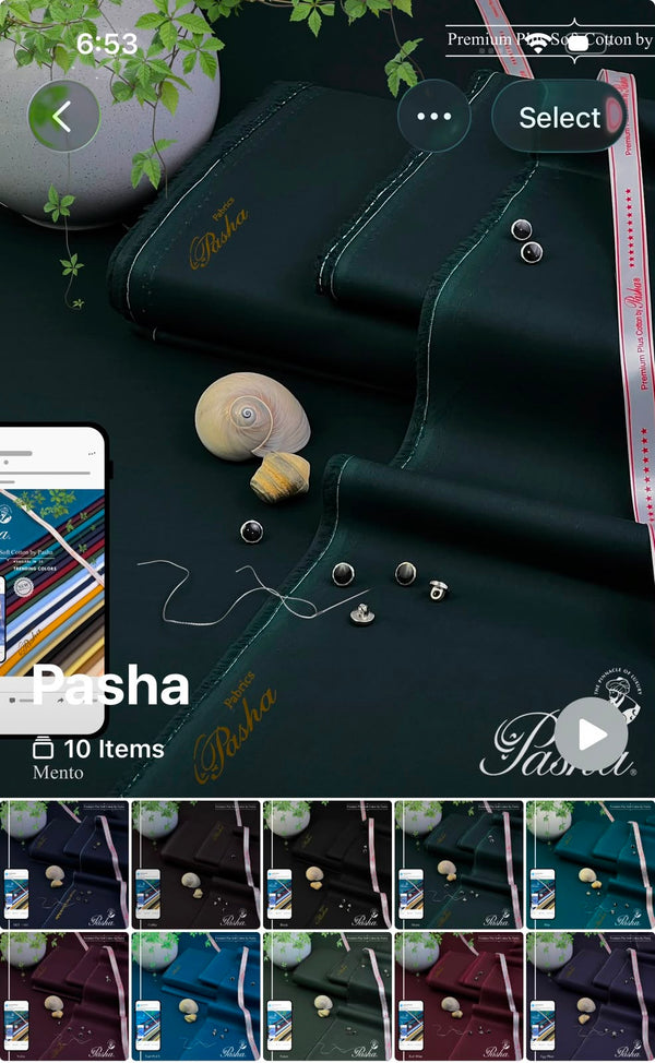 PASHA Brand  Soft Cotton - PREMIUM PLUS