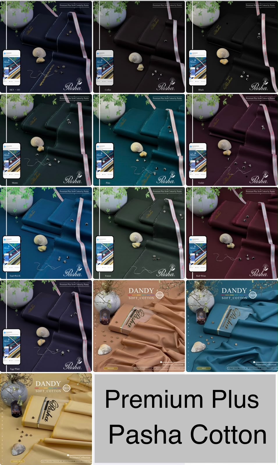 PASHA Brand  Soft Cotton - PREMIUM PLUS