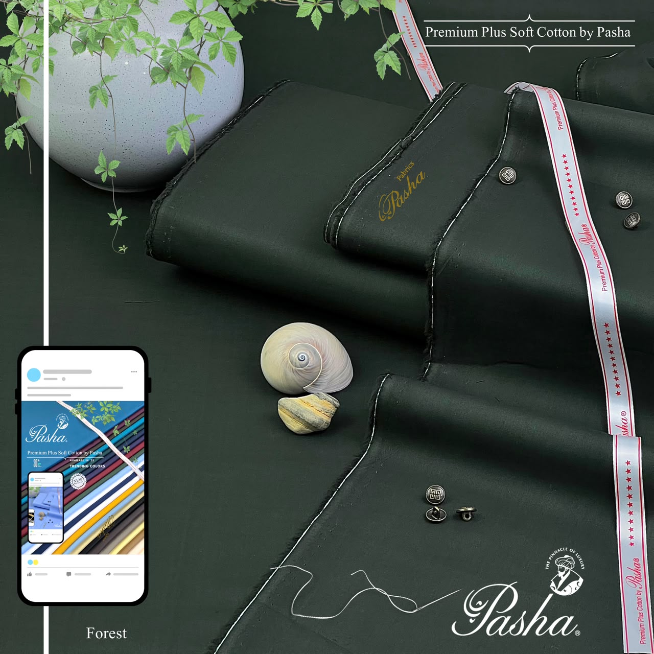 PASHA Brand  Soft Cotton - PREMIUM PLUS