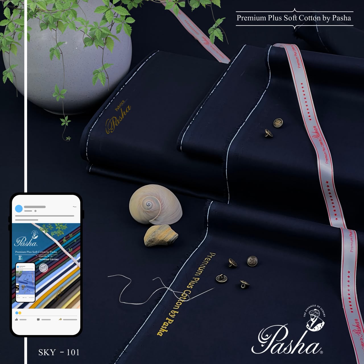 PASHA Brand  Soft Cotton - PREMIUM PLUS