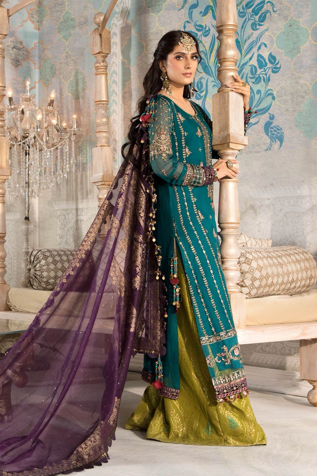 Maria B chiffon Wedding Collection