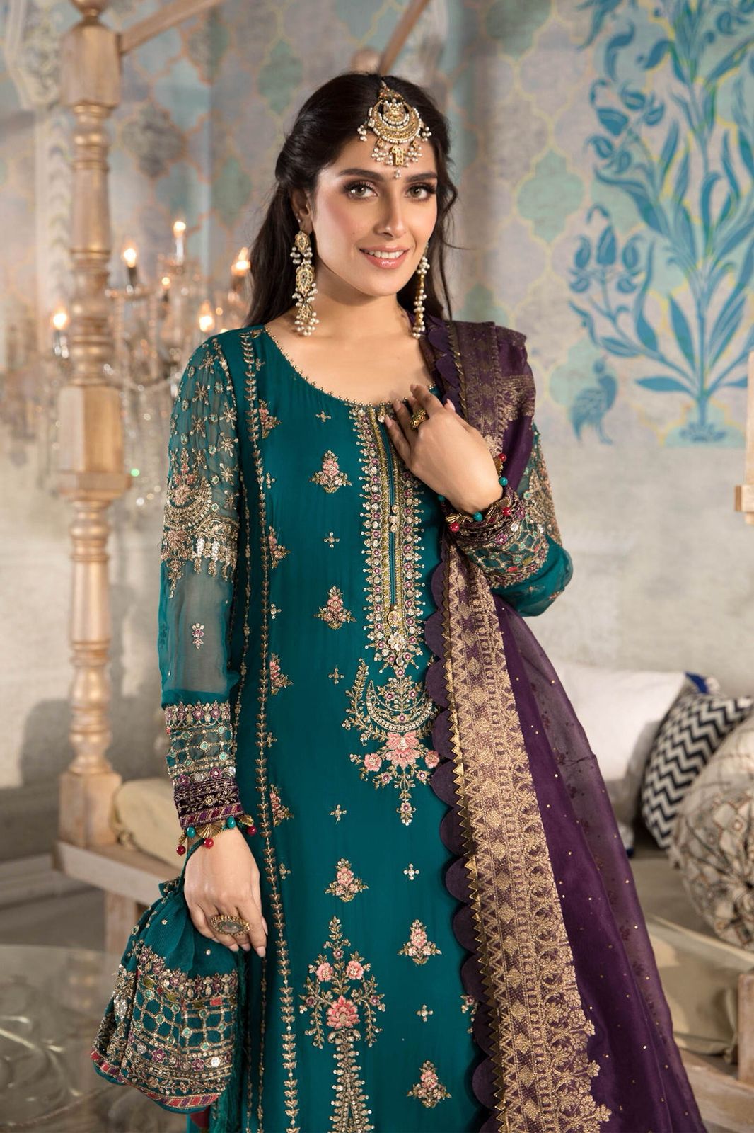 Maria B chiffon Wedding Collection